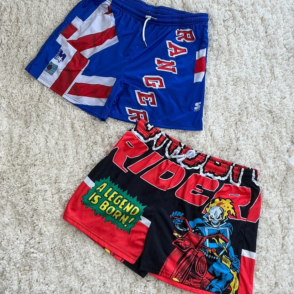 Ranger and Rider Graphic Shorts